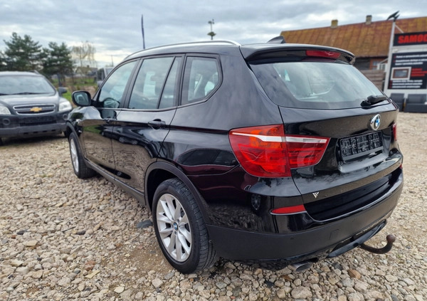 BMW X3 cena 56200 przebieg: 202000, rok produkcji 2013 z Przemyśl małe 631
